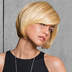 Layered Bob Wig - Lightweight Design, Comfortable Fit, Suitable for Various Looks and Styles
