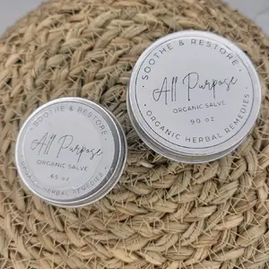 Organic All Purpose Salve for Skin Care All Ages