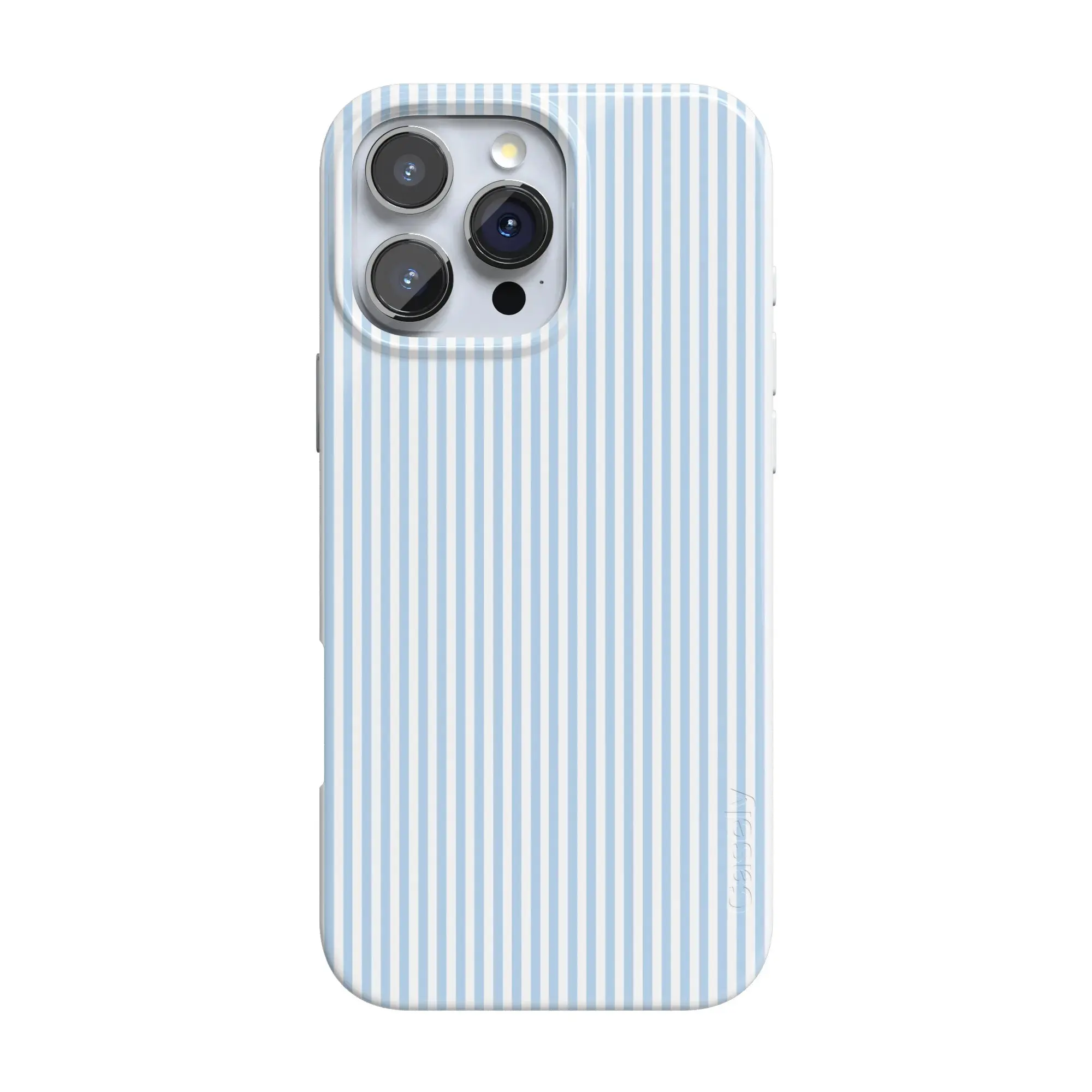 Casely iPhone 16 Pro Case | Marina Lines | Tiny Pinstripe | Compatible with MagSafe | Classic Ultra Thin Design