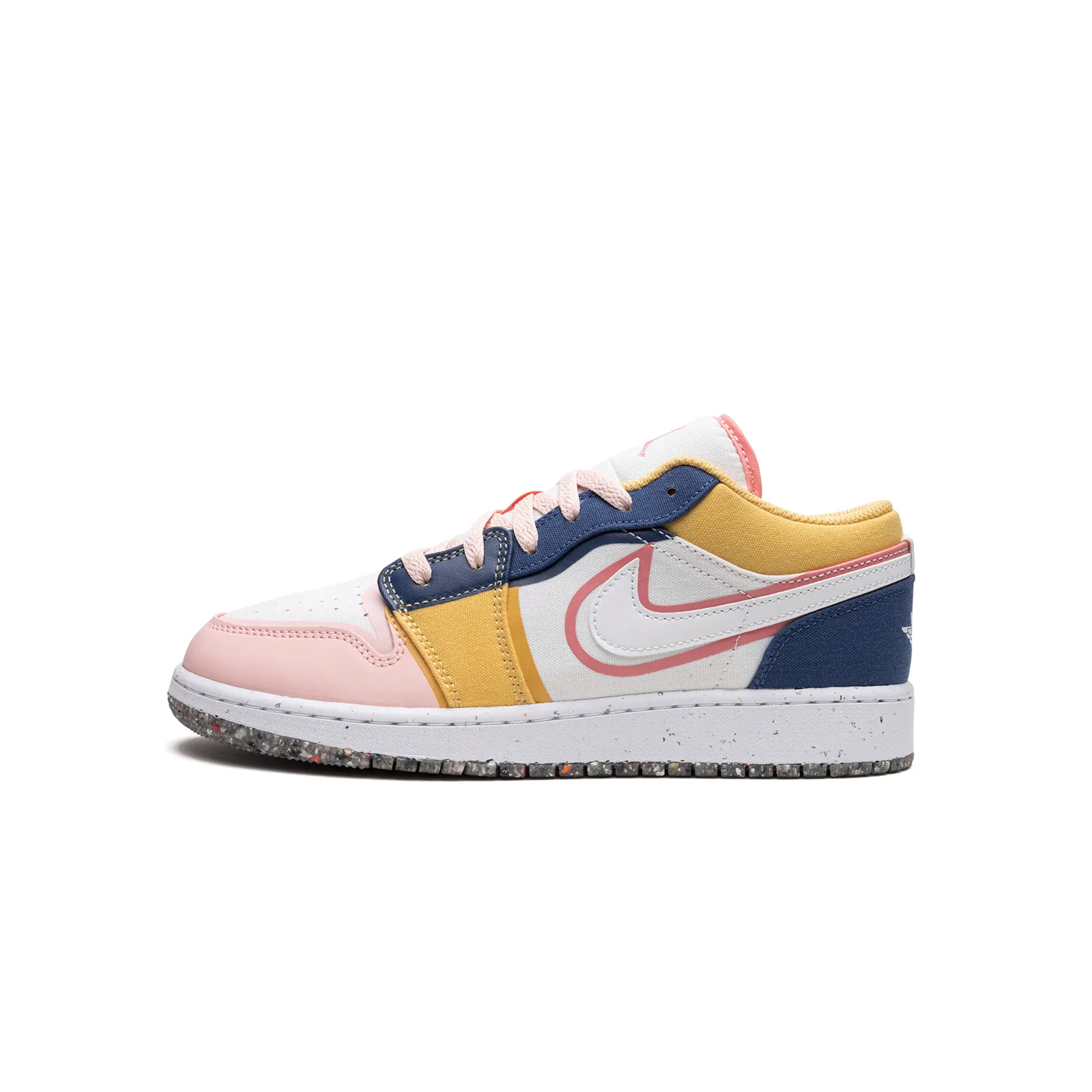 Air Jordan 1 Low SE GS "Multicolor Canvas" DV1323 100