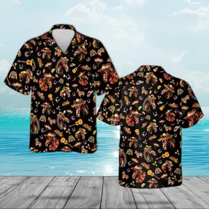 Derby de Mayo Hawaiian Shirt, Personalized Horse Racing Fiesta Button Down, Mexican Celebration Equestrian Aloha, Unique Festive Sports