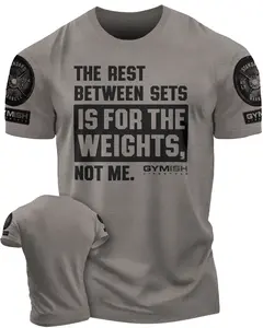 109. Rest Between Sets Funny Motivational Workout Gym T-Shirt for Men