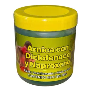 (NEW MODEL) Arnica pomada muscular 250g - Arnica Massage Balm – 250g | Soothing Full-Body Care pomada de árnica con diclofenaco y naproxeno