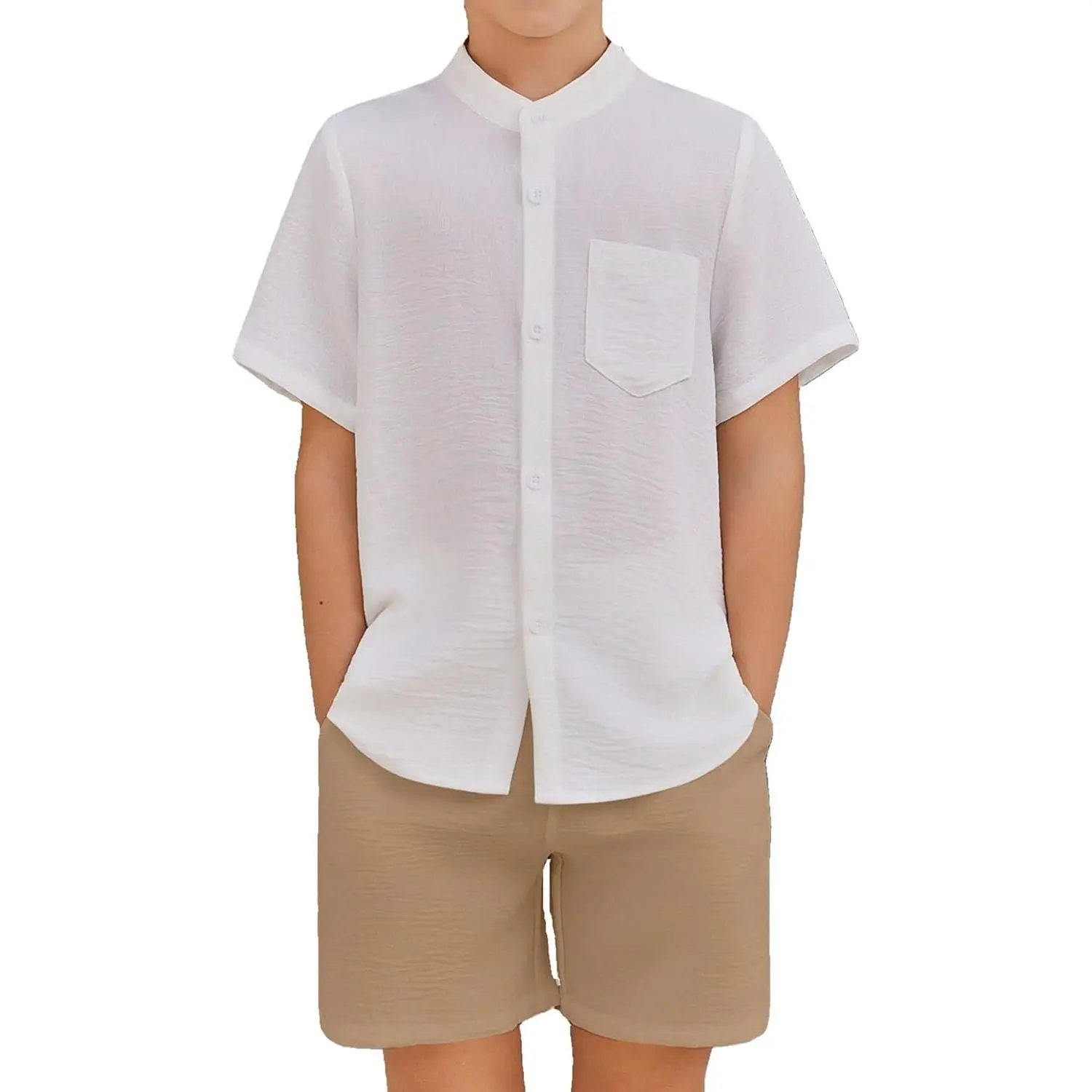 White & Khaki