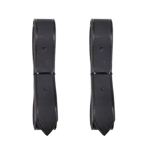 Black Replacement Charro Saddle Montura Charra Latigos Only (Pair)