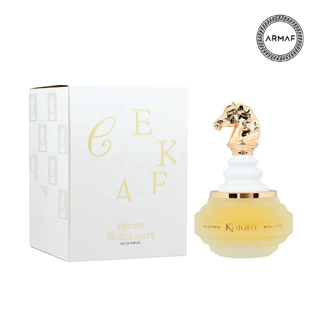 ARMAF Checkmate White Knight Eau de Parfum for Women 3.4 oz | Soft citrus‑floral elegance with a smooth creamy‑musk feminine glow