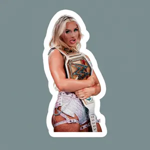 Glam Wrestling Star Look – Tiffany Stratton Sticker