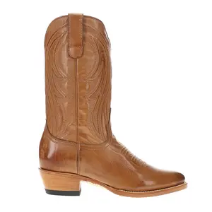 Stetson Womens Nora Embroidered Snip Toe  Casual Boots Mid Calf - Brown