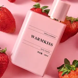Women's Warm Kiss Perfume, 1 Piece Long Lasting Fruit Floral Scent Fragrance for Daily and Dating Use, Perfect Gift for Perfume Lovers, Fruity Sweet Fragrance, Citrus Rose Vanilla, Floral Fragrances