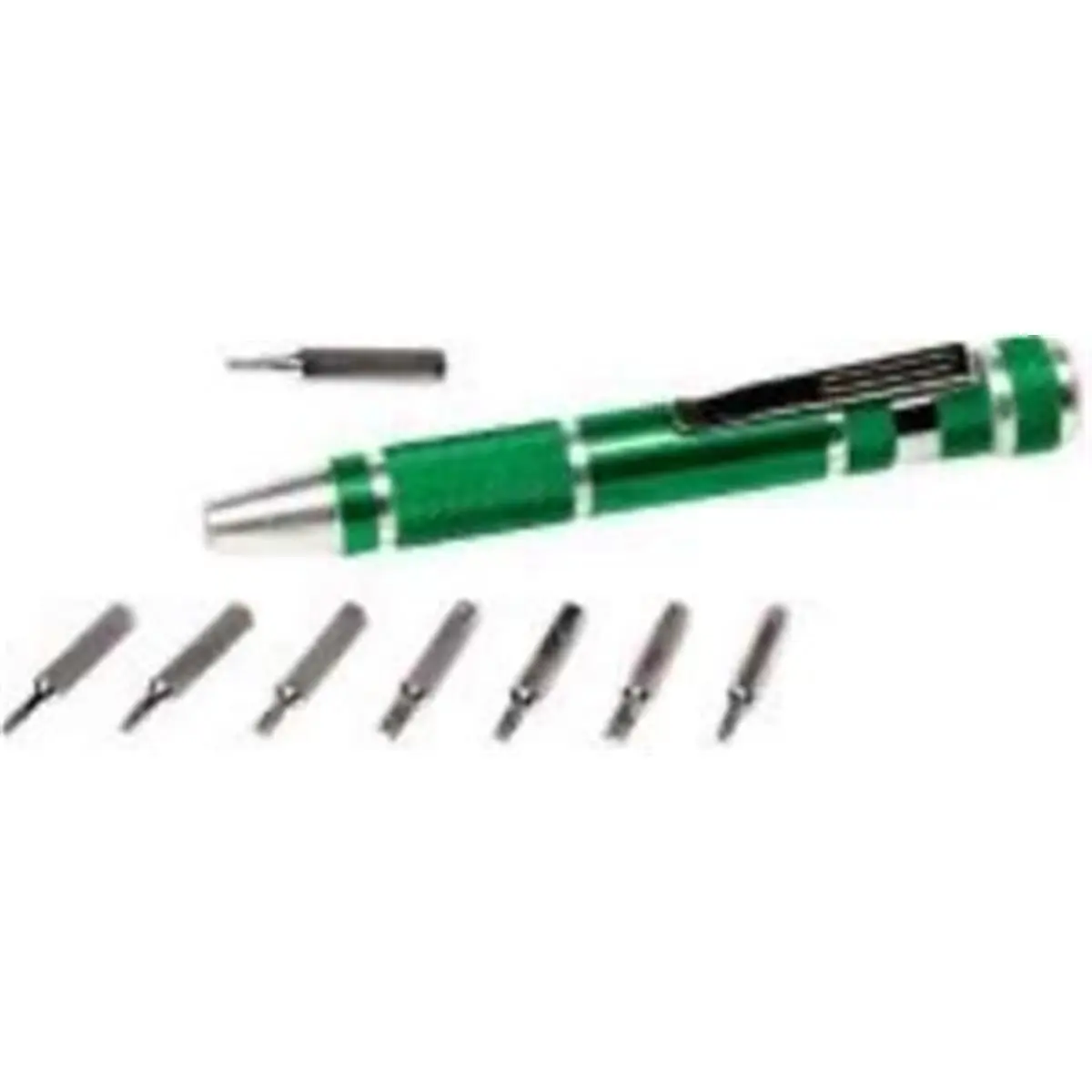 212 MAIN W9148 9-Piece Precision Tool Set - Magnetic Multipurpose Screwdriver, T3-T10 Screwdriver Bits, Pocket Clip, Mobile Repair Compatible
