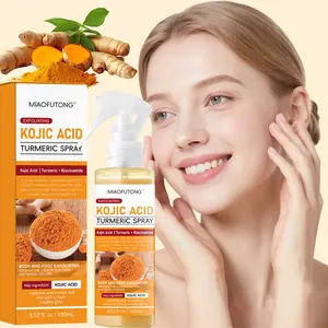 【Mother's Day gift】Turmeric Body Exfoliating Spray  Gentle Body Peel Mist to Help Remove Dead Skin and Improve Rough Texture, Suitable for All Skin Types