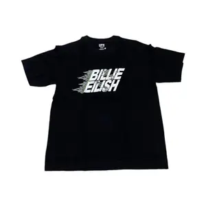 Billie Eilish x Takashi Murakami x Uniqlo Flame Tee Black (men) by StockX