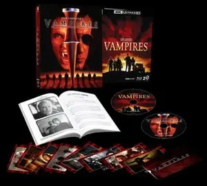 John Carpenter's Vampires  [4K ULTRA HD BLU-RAY MOVIE] Ltd Ed, With Blu-Ray, Boxed Set, Lenticular Cover, Australia - Import
