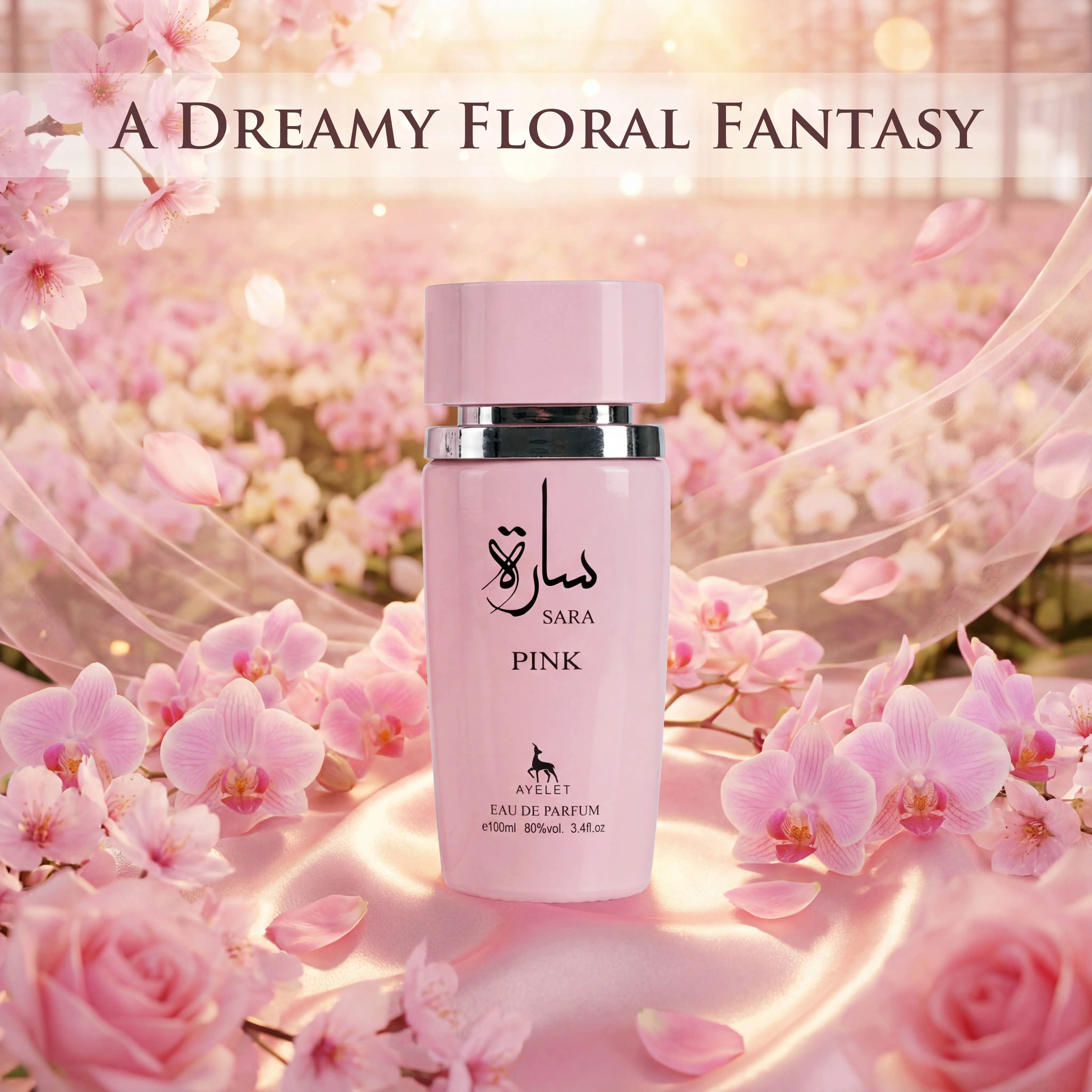 Secret Plus Ayelet SARA PINK Eau de Parfum 100ml Sweet Fruity