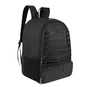 Large Basketball Bag Backpack for Men Women Kids Basketball Bookbag with Ball Compartment Shoes Bag 35L Capacity Boys Girls Soccer Ball Bag Gym Backpack Fit Volleyball Football Sports Travel School