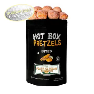 Peach Ice Cream Sandwich