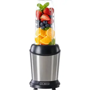 800W Personal Blender with 3 Travel Cups & Removable Blade - Portable Smoothie Maker for Shakes, Ice Crushing, Juice, Sauces - BPA-Free & Easy Clean#PersonalBlender #SmoothieMaker