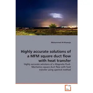 Highly accurate solutions of a MFM square duct flow with heat transfer