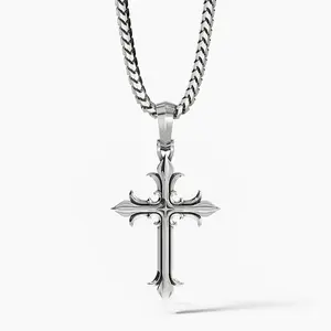 Faith, Silver Cross Pendant