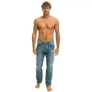MEN'S CLASSIC STRAIGHT LEG DENIM JEAN - VINTAGE