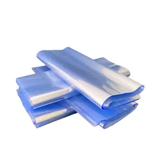 PVC Shrink Wrap Bag 7x10Inches 100Pcs Heat Shrinkable Bag for Gift Box Parts DIY Projects Packaging