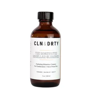 Rosewater Micellar Cleanser - for combination + acne prone skin