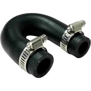 Heater Core Bypass Hose Coolant Crossover with Clamps Replacement for LS1 LS2 LS3 LS6 LS7 LH6 L92 L76 LY2 LZ1 L99 L96 LC8 L77 LM7 LR4 LM4 L33 LQ4 LQ9 551699