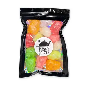 Freeze Dried Gummy Bears, Gummies, Gummy Bears, Fruity Candy, Sweets, Snacks, Sweet Treats Sugar
