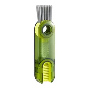 Three-In-One U-Shaped Cup Brush Set, Convenient Cleaning Tool for Water Cups, Insulated Bottles, Baby Bottles, Tea Cups, Gap Cleaner