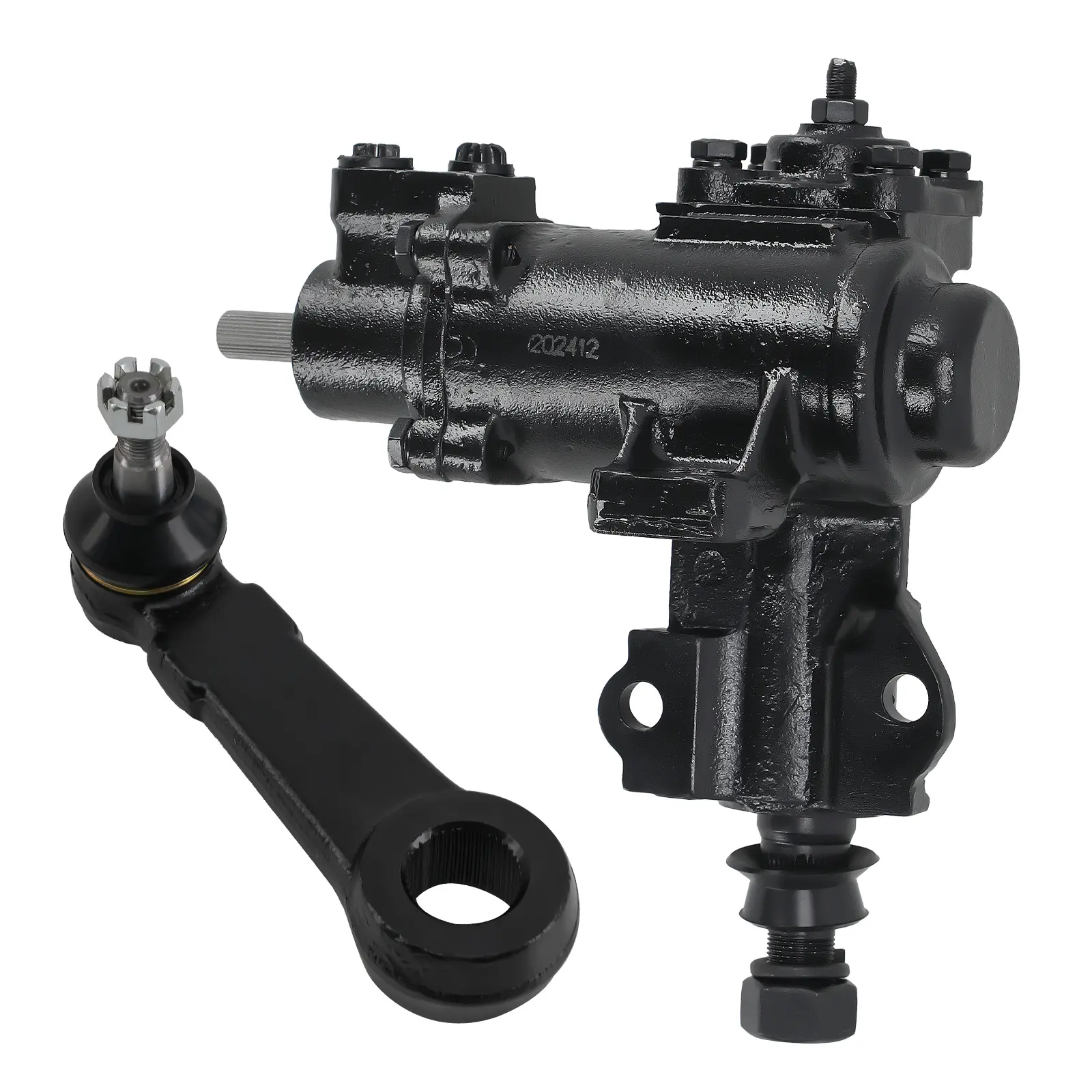 Power Steering Gear Box for Mazda B2200/B2000 2-Door Pickup, 2.0L/2.2L Engines, 1986-1993 Model Years, with Alignment After Installation