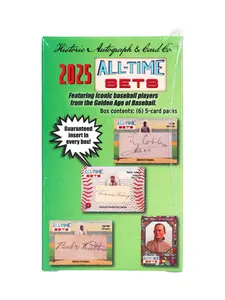 2025 Historic Autographs All Time Sets Baseball Hobby Box
