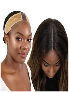 Lace Wig Grip, Premium Lace Wig Band for Women, Fully Adjustable & Reinforced Lace Wig Grip Band, Comfortable and Secure Glueless Velvet Headband for All Seasons