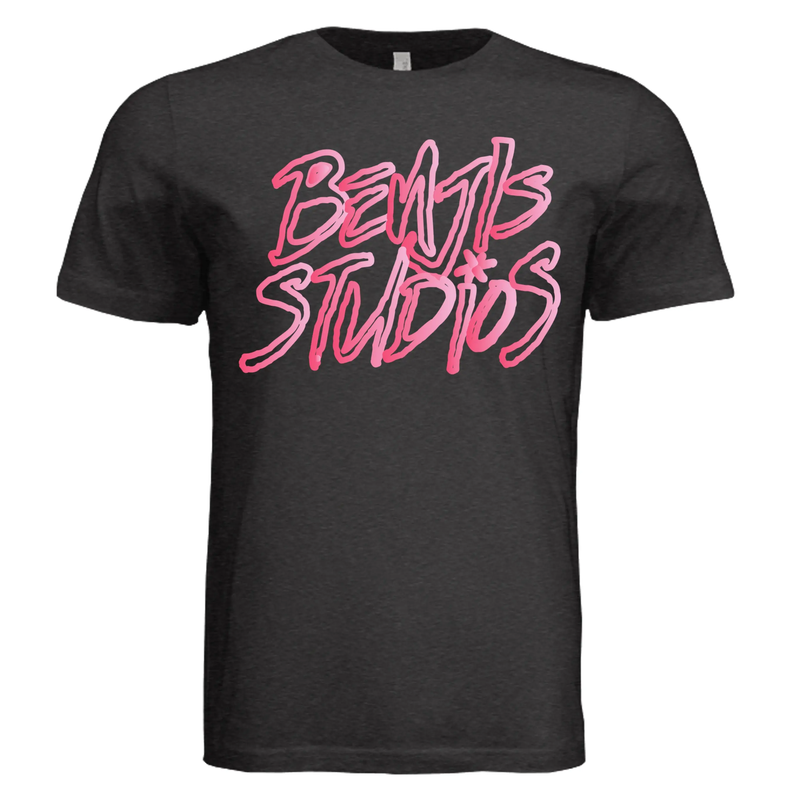 Benjis Studios - St. Louis Cut & Edge Pink Gradient Logo Tee