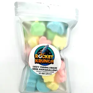 Lucky Charms Freeze Dried Marshmallows Sweet Sugar Snack Crunchy