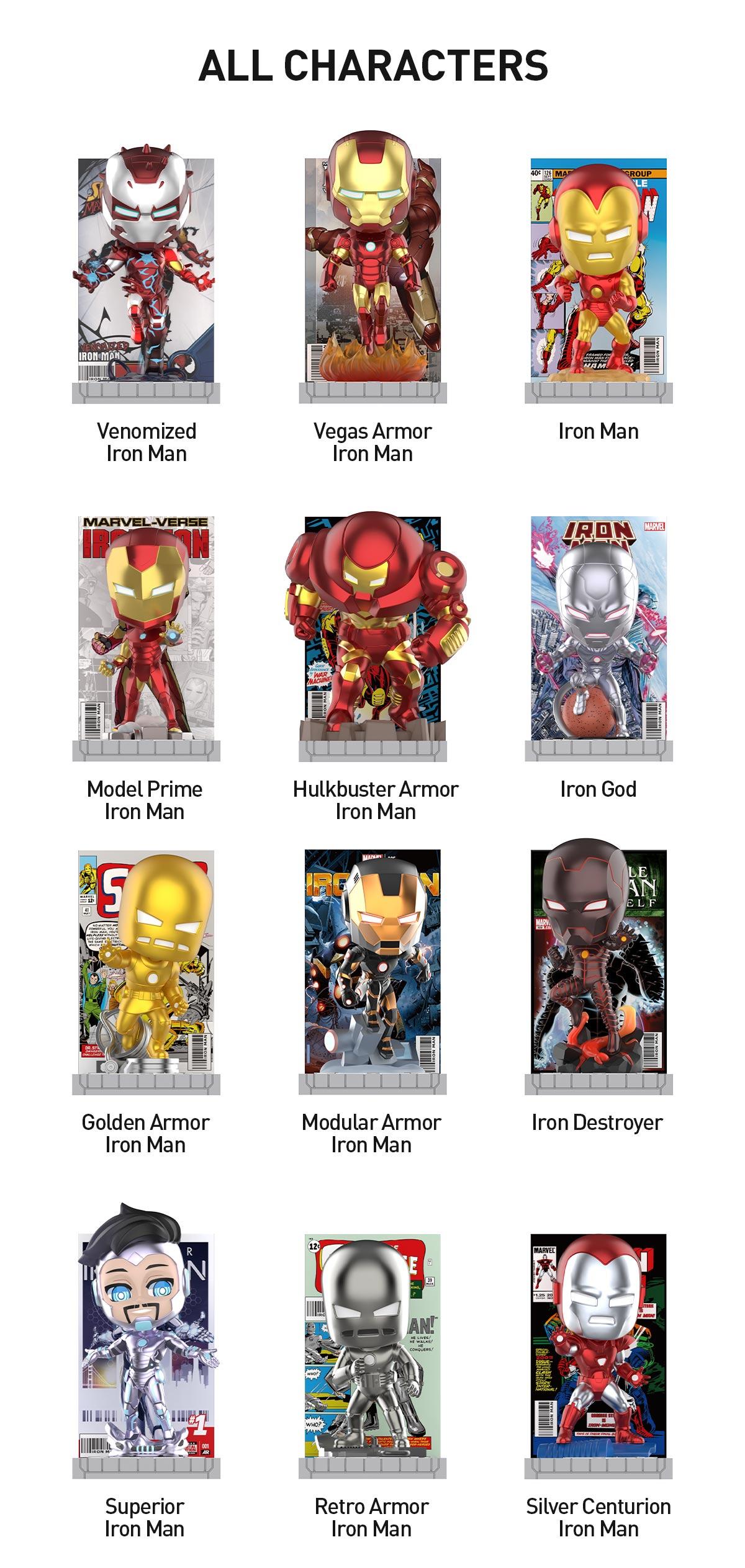 [LIVE UNBOXING] POP MART Marvel Iron Man: A Journey Through Armors Series Figures Blind Box