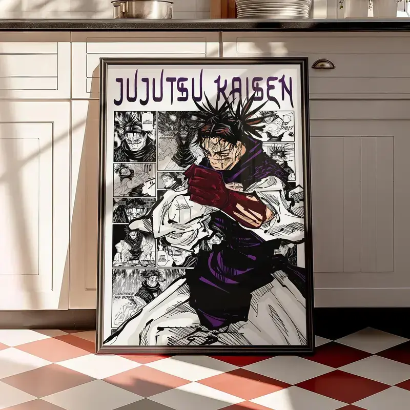 Jujutsu Kaisen Choso Poster, Choso Character Print, Manga Room Decor, Anime Wall Art( Unframed - Print Only ) Unique Artwork Illustrations