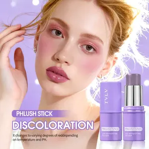 1pc Multi-Functional Temperature-Sensitive Blush Stick, Waterproof Sweatproof Long-Lasting Makeup, Eyeshadow, Lipstick, Blush Options