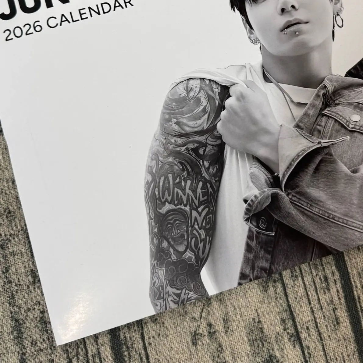 JK Kpop Calendar 2027, Calendar For Fans, Calendar 2027, Gift For Fans, Kpop