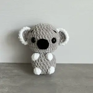 Handmade Koala Crochet Plushie Amigurumi - Cute Gift Doll