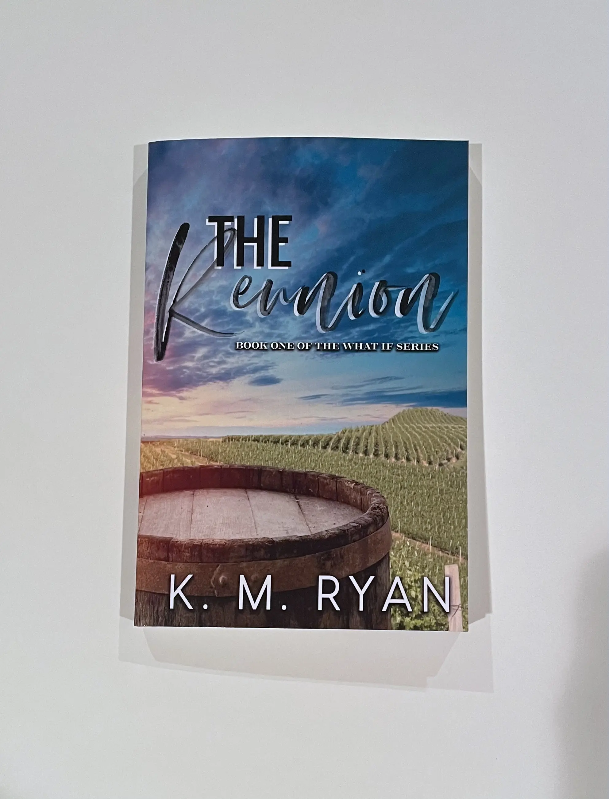 DISCREET - The Reunion in paperback by K. M. Ryan, Soft Cover, Regular Edition, Signed paperback book contemporary romance