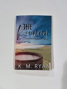 DISCREET - The Reunion in paperback by K. M. Ryan, Soft Cover, Regular Edition, Signed paperback book contemporary romance