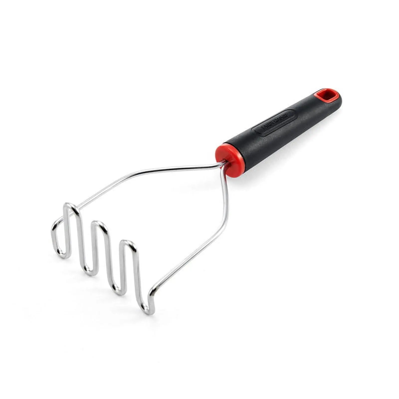 Farberware 6009311 Potato Masher, Black & Silver, Plastic & Stainless Steel Kitchen Utensil, Utensils