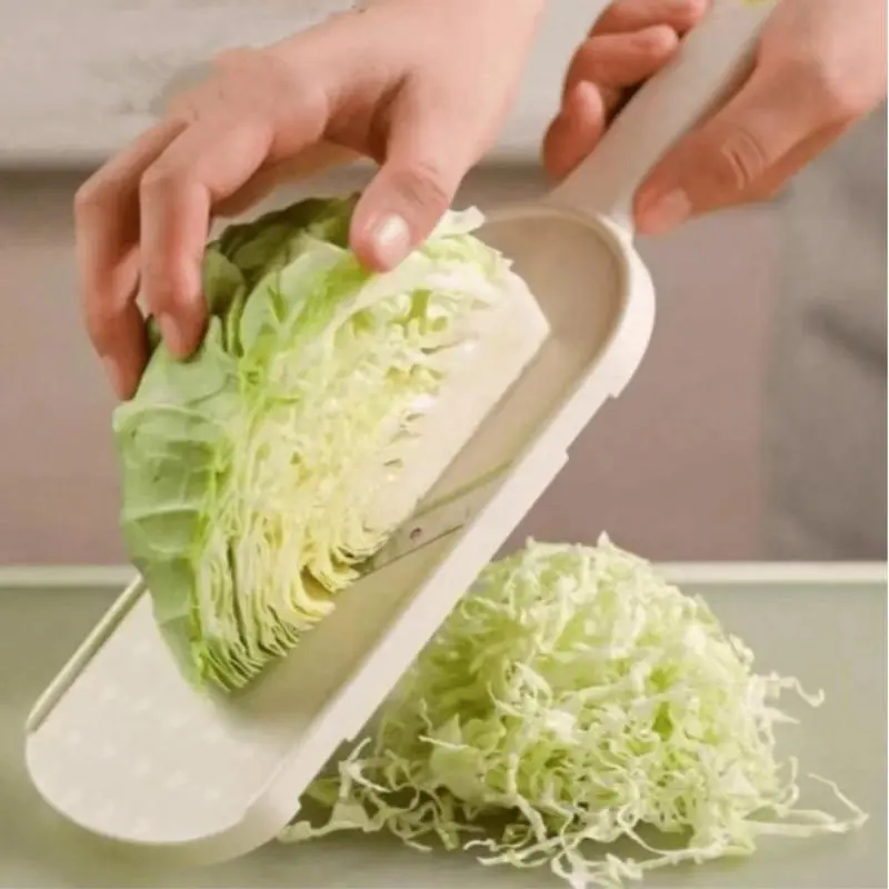 Multifunctional Japanese Cabbage Grater Set, Cabbage-Cutting Shredder, Vegetable Slicer for Lemon and Cucumber Salad Making, Ideal Kitchen Accessory, Essential Kitchen Gadgets