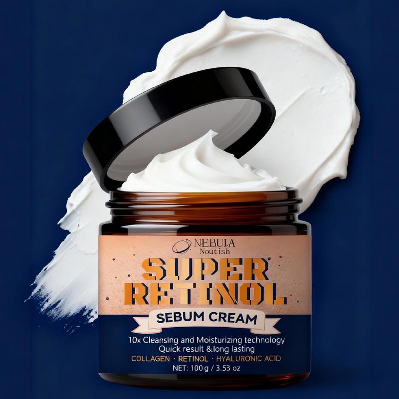 100g Super Retinol Cream, Precision Oil Control, Improves Shine & Pore Size, Lightweight Absorption, Balances Moisture, Smooth Matte Finish