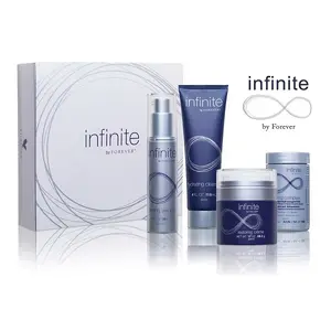 Forever Infinite By Forever Advanced Skincare with Collagen & Elastin for Smooth Supple Skin Rich Indulgent Texture for Hands & Body Gluten Free