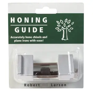 212 MAIN Robert Larson 800-1800 Plane Iron & Chisel Honing Guide, Hand Tools for Edge Honing with Oil/Waterstone, DIY Woodwork Essential for Square Edges