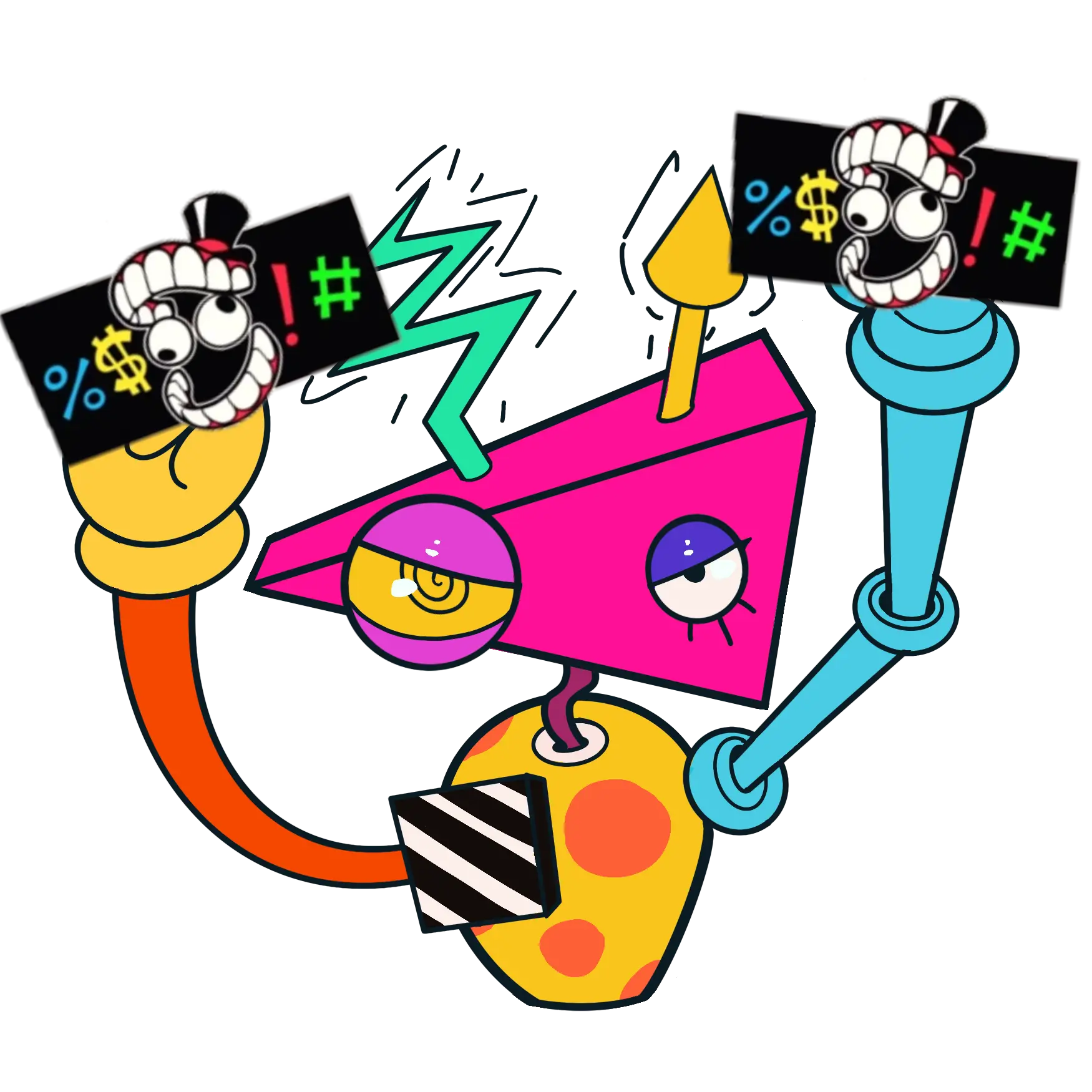 Zooble “&#$!! YOU!” Sticker