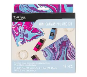 Brea Reese Acrylic Paint Pouring Kit Holiday Wall Art