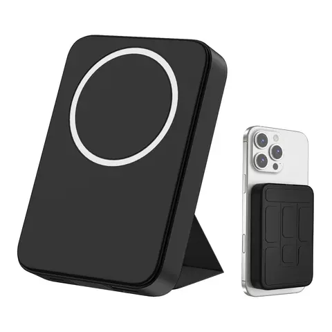 10000mAh Magnetic Power Bank, 15W High Power Portable Wireless Charger Powerbank, USB-C Fast Charging Travel Battery Pack Compatible with iPhone 17/16/15/14/13/12 Pro/Pro Max