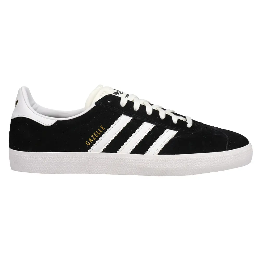 adidas Mens Gazelle Adv Skate Sneakers Shoes - Black adidas Mens Gazelle Adv Skate Sneakers Shoes - Black